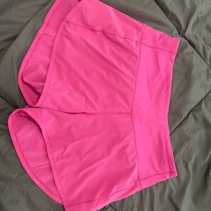 Sonic pink speed up shorts